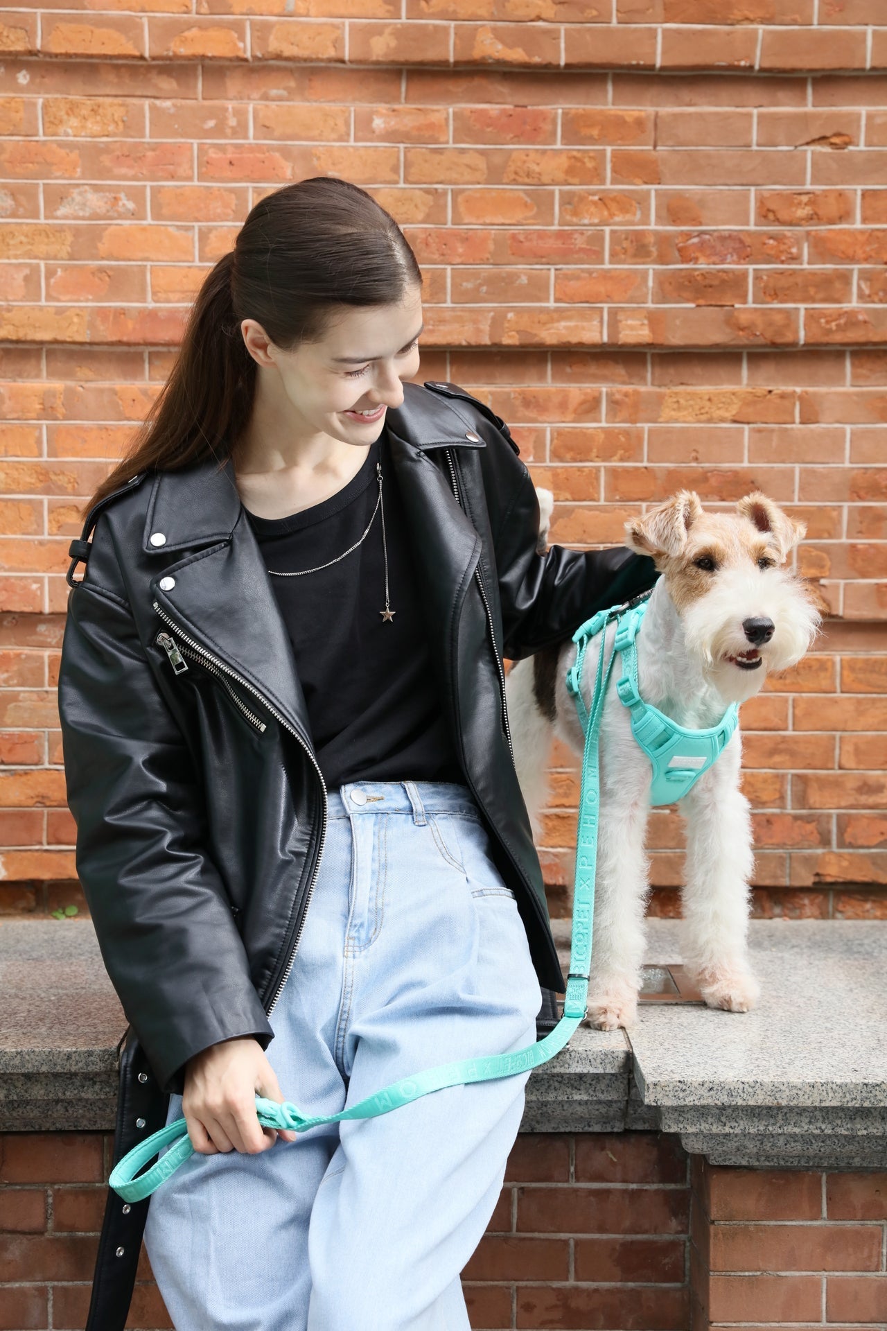 PADDED ACTIVE PET LEASH - MINT GREEN